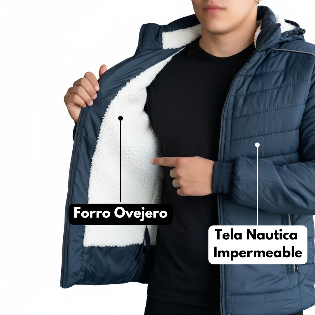 Chaqueta Impermeable con Ovejero Milan