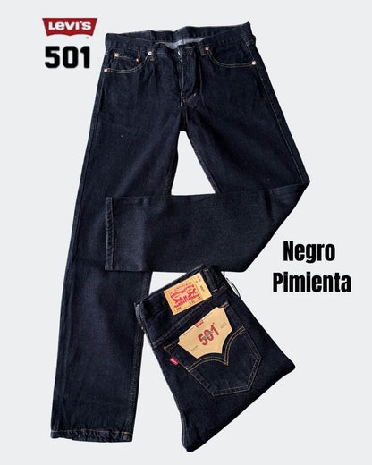 Jean Levis® 501 Estilo Original rígido bota recta x 3 unidades