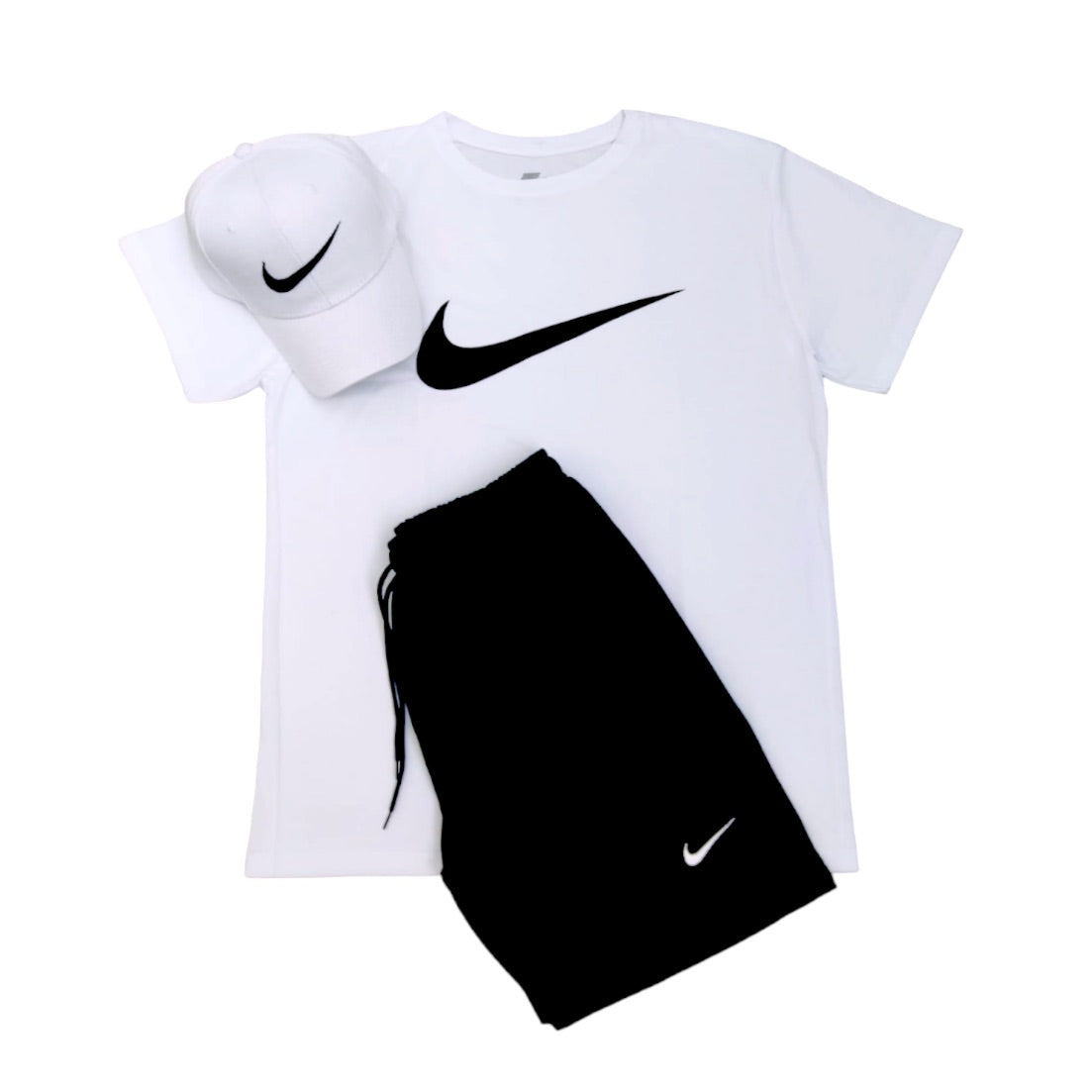 Conjunto Nike® Camiseta + Pantaloneta + Gorra