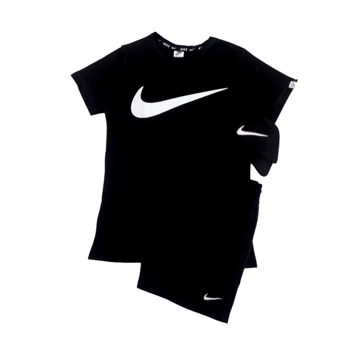 Conjunto Nike® Camiseta + Pantaloneta + Gorra