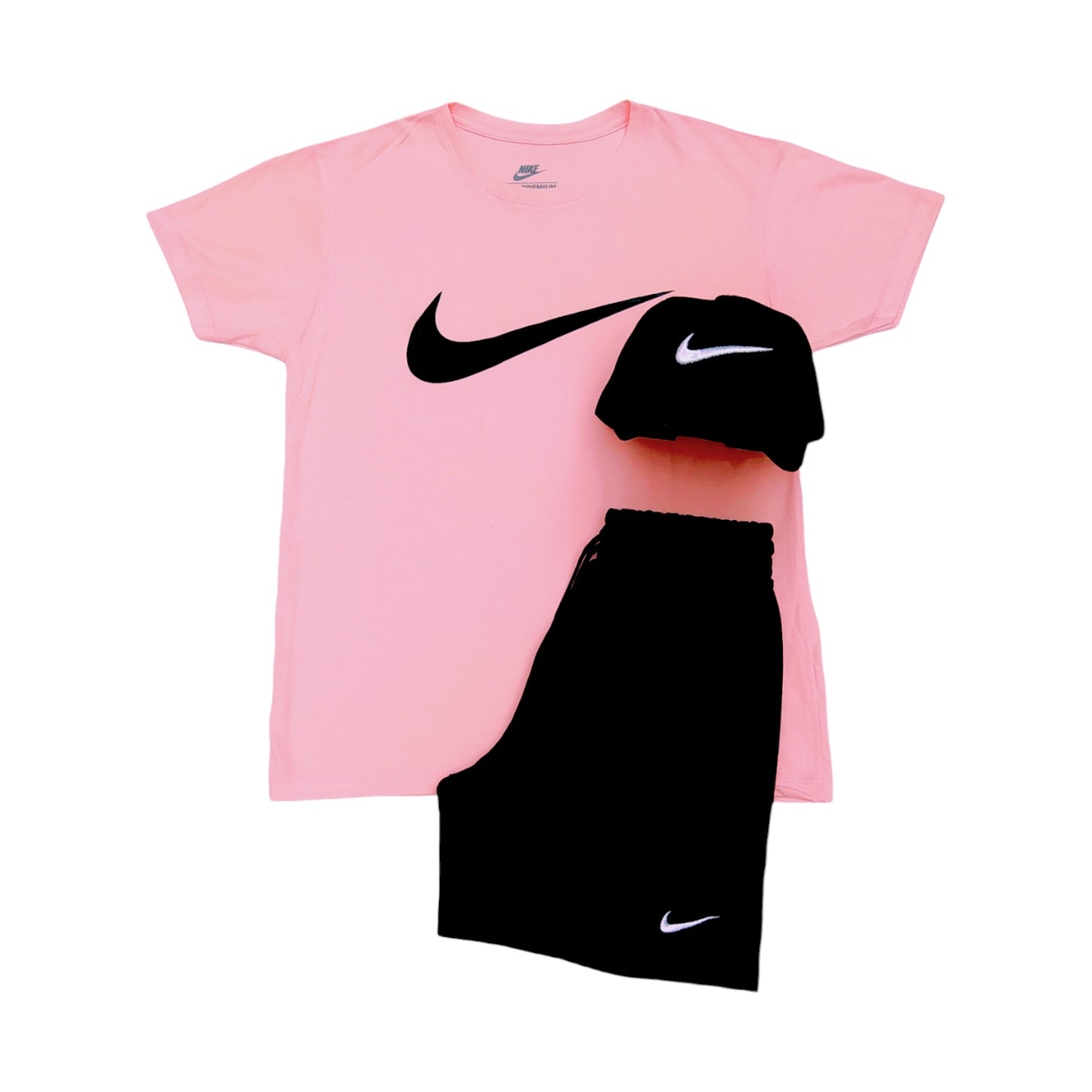Conjunto Nike® Camiseta + Pantaloneta + Gorra