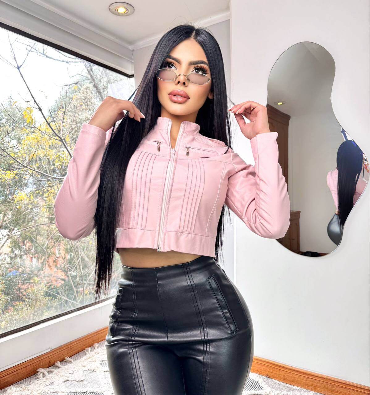 Chaqueta Torero en Cuero Tex