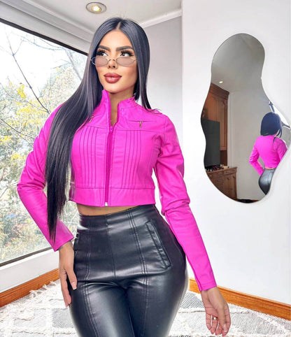 Chaqueta Torero en Cuero Tex