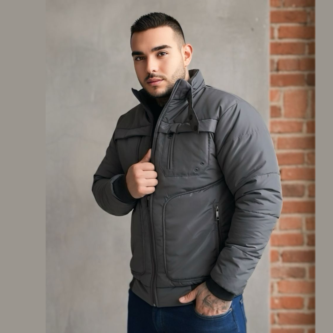 Chaqueta Náutica Impermeable con Forro Ovejero Londres