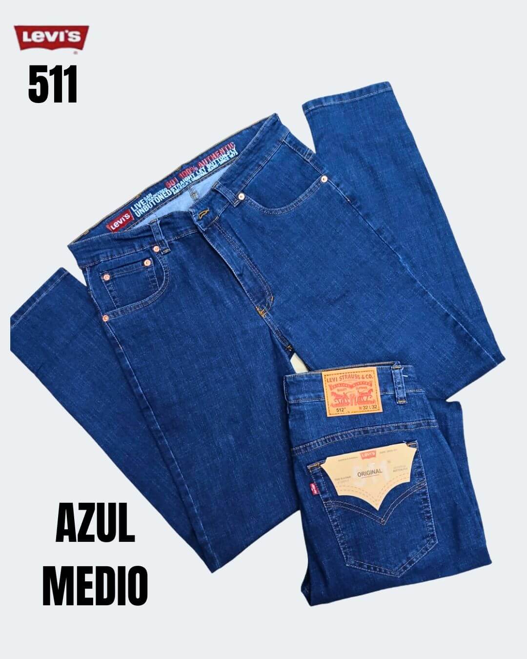 Jean Levis® 511 Stretch x 2 unidades
