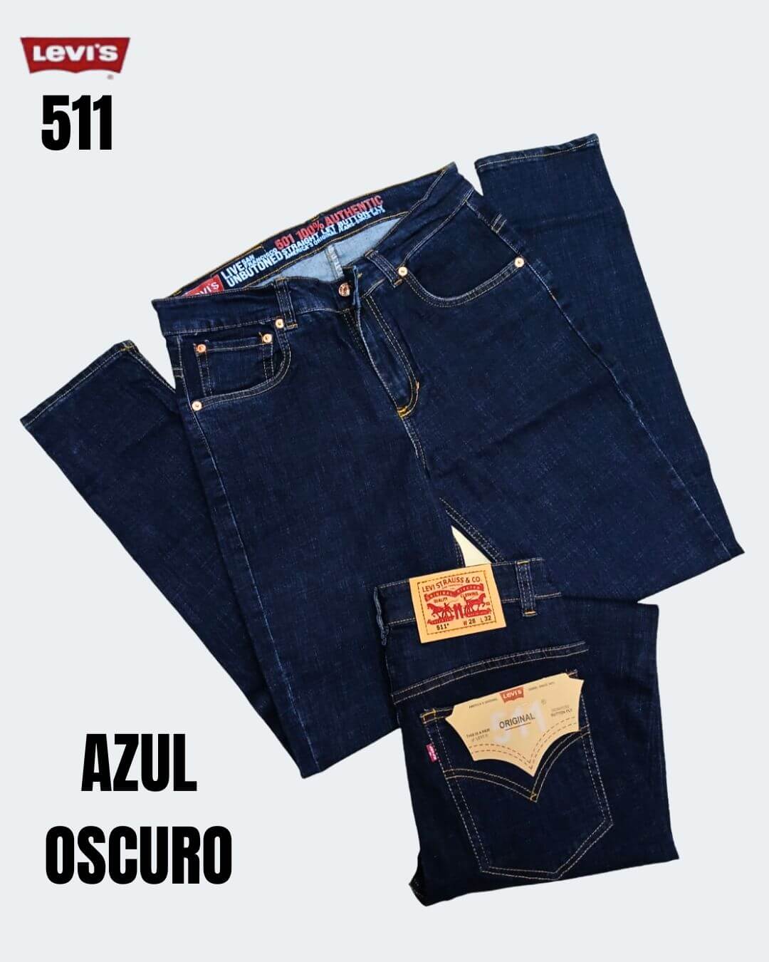 Jean Levis® 511 Stretch x 2 unidades