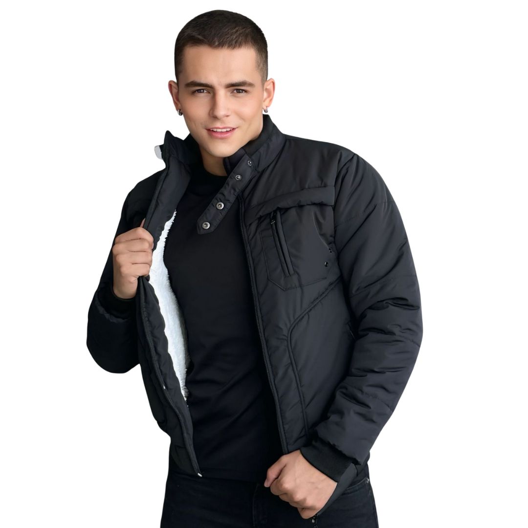 Chaqueta Náutica Impermeable con Forro Ovejero Londres