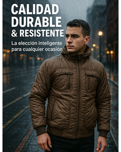 Chaqueta Náutica Impermeable con Forro Ovejero Londres