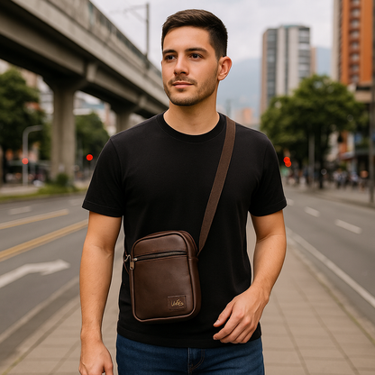 Bolso Velez® en cuero Ref Bruno